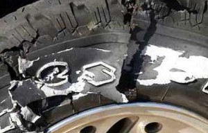 are tire blowouts car accidents for insurance purposes