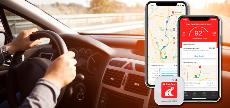 Picture of State Farm's Drivewise App