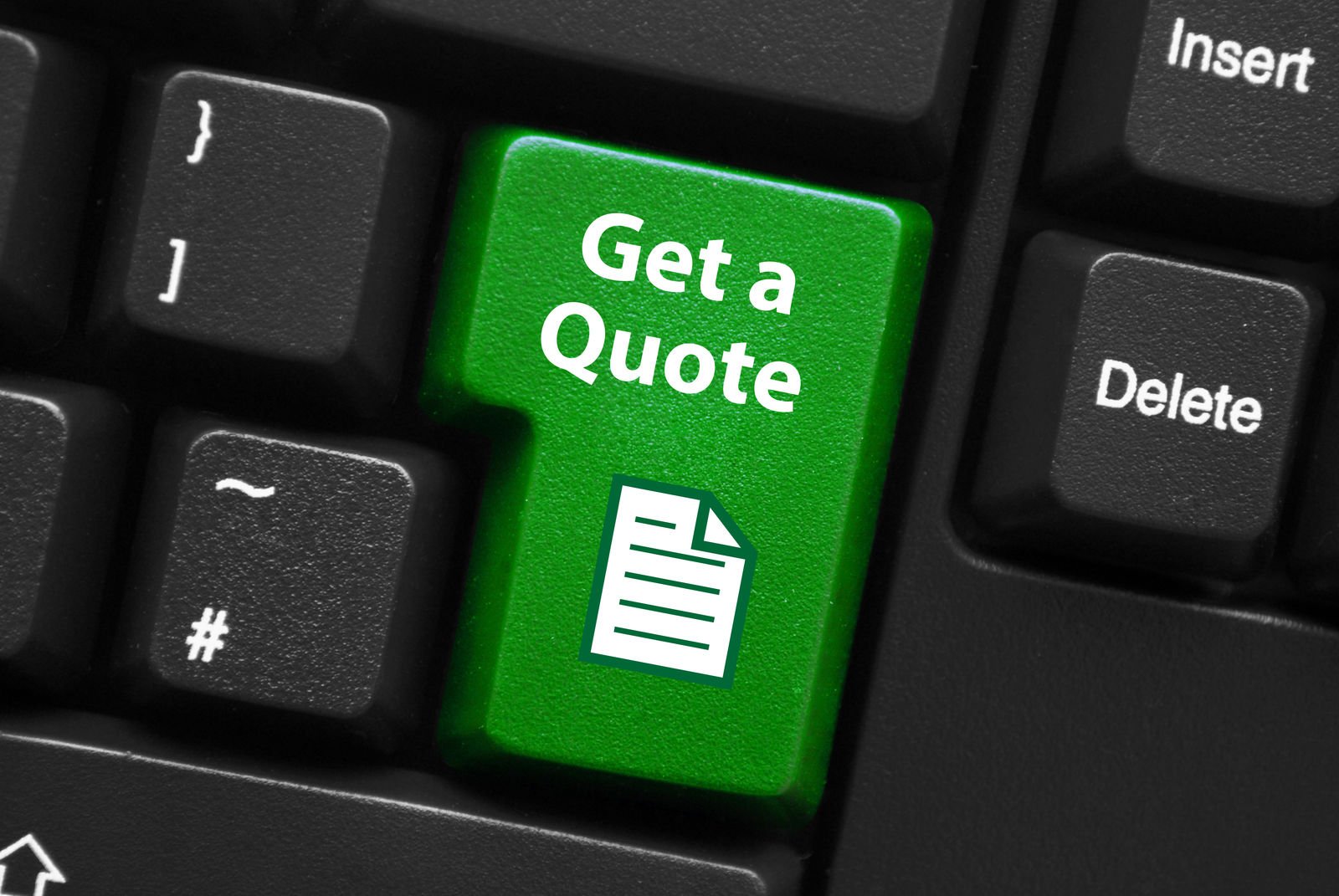 Get a quote keyboard button