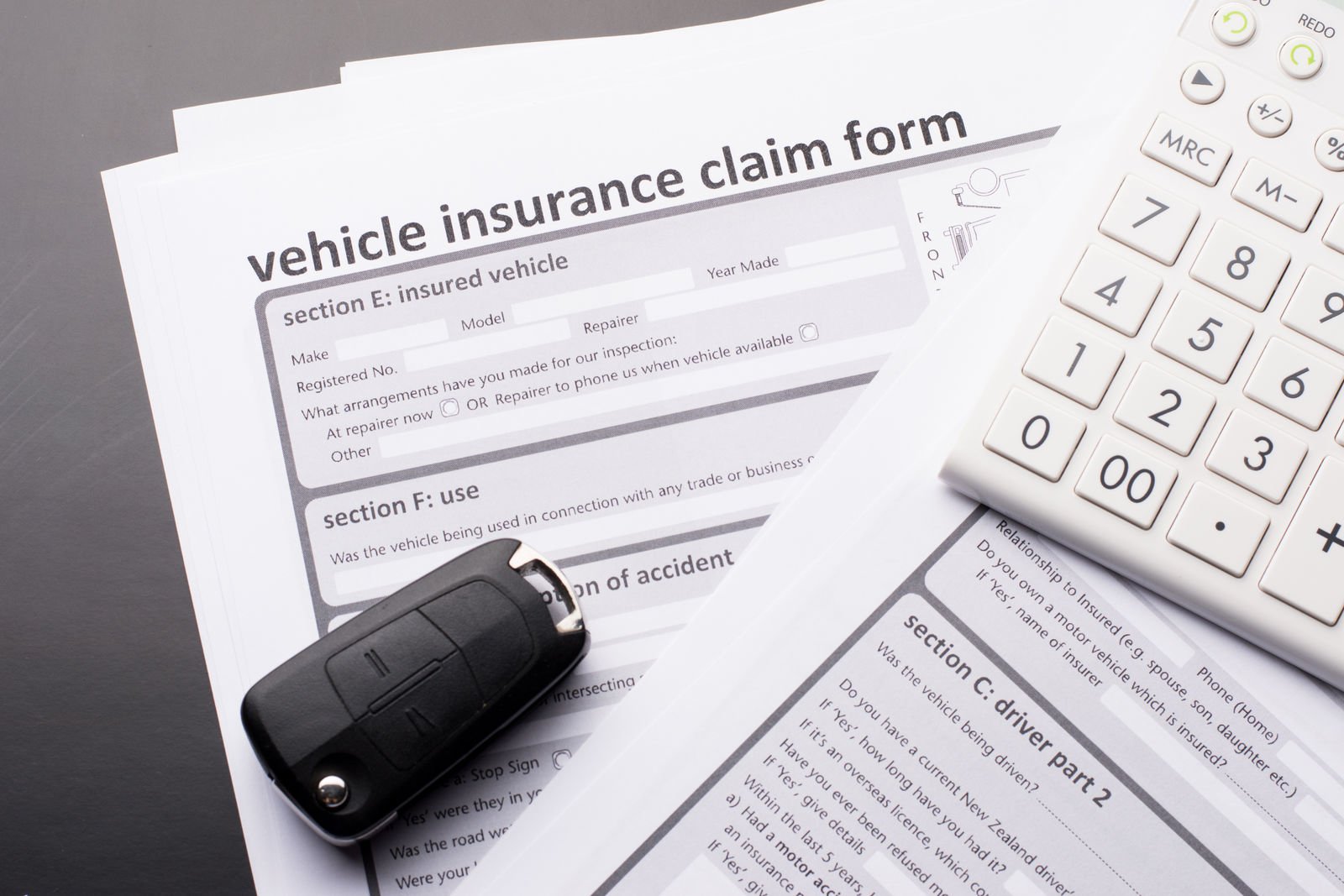 How do you contest the amount of a car insurance payout?