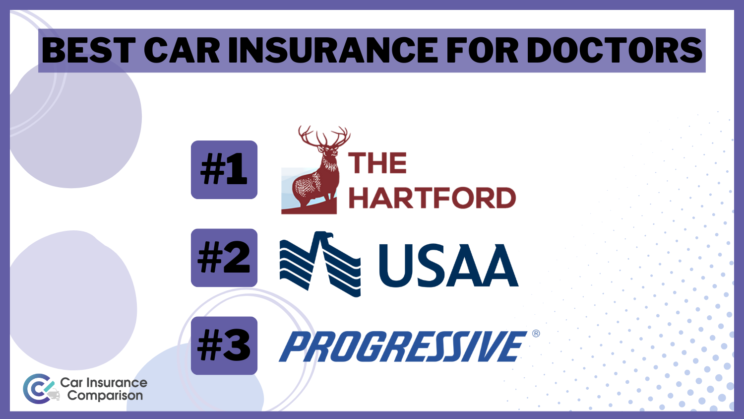 Best Car Insurance for Doctors : The Hartford, USAA, and Progressive