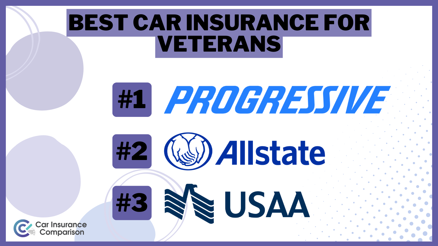 Progressive, Allstate and USAA: Best Car Insurance for Veterans