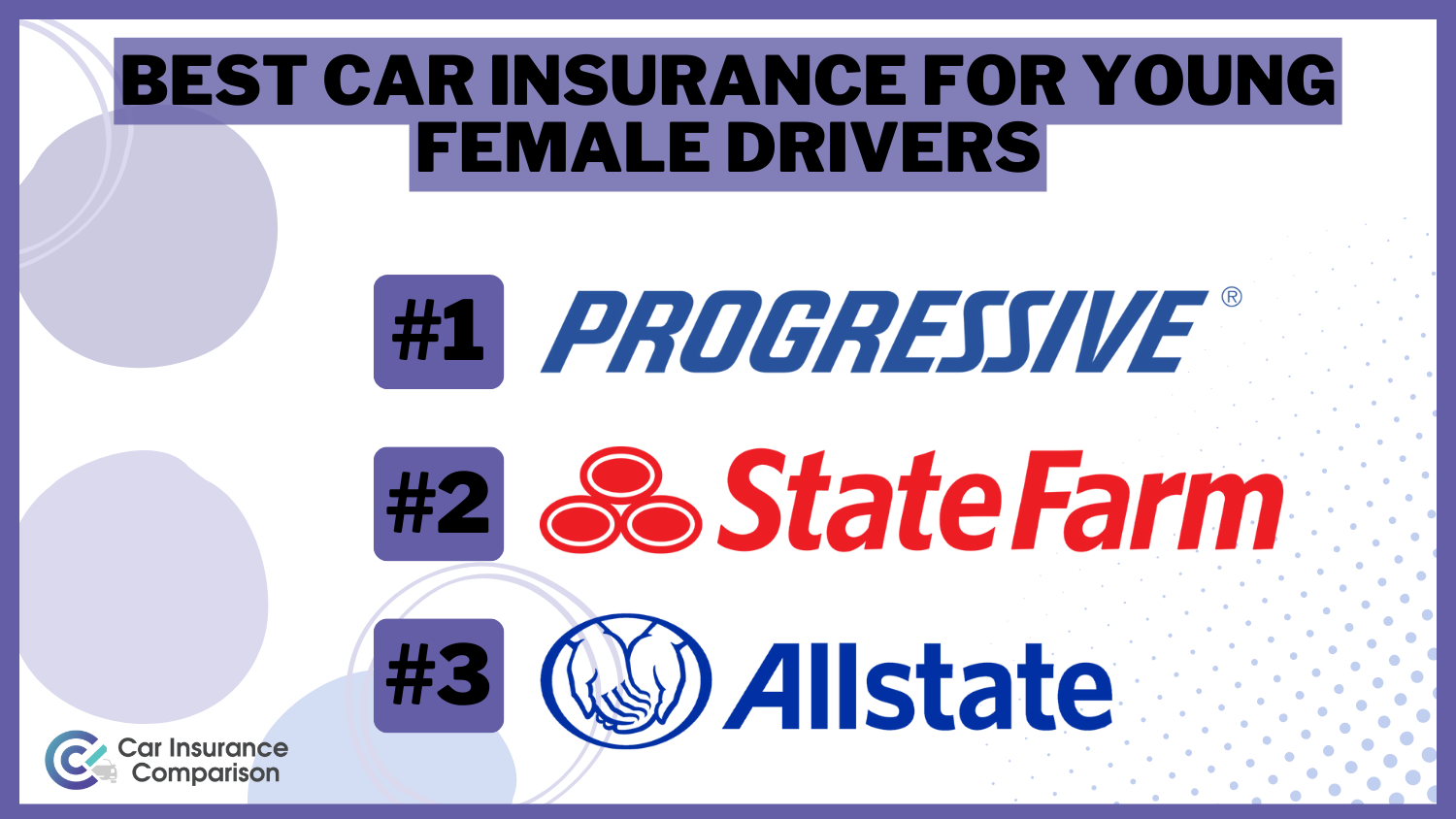 Progressive, State Farm: Best Car Insurance for Young Female Drivers