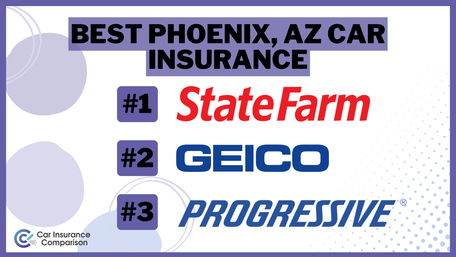 Best Phoenix, AZ Car Insurance: State Farm, Geico, Progressive
