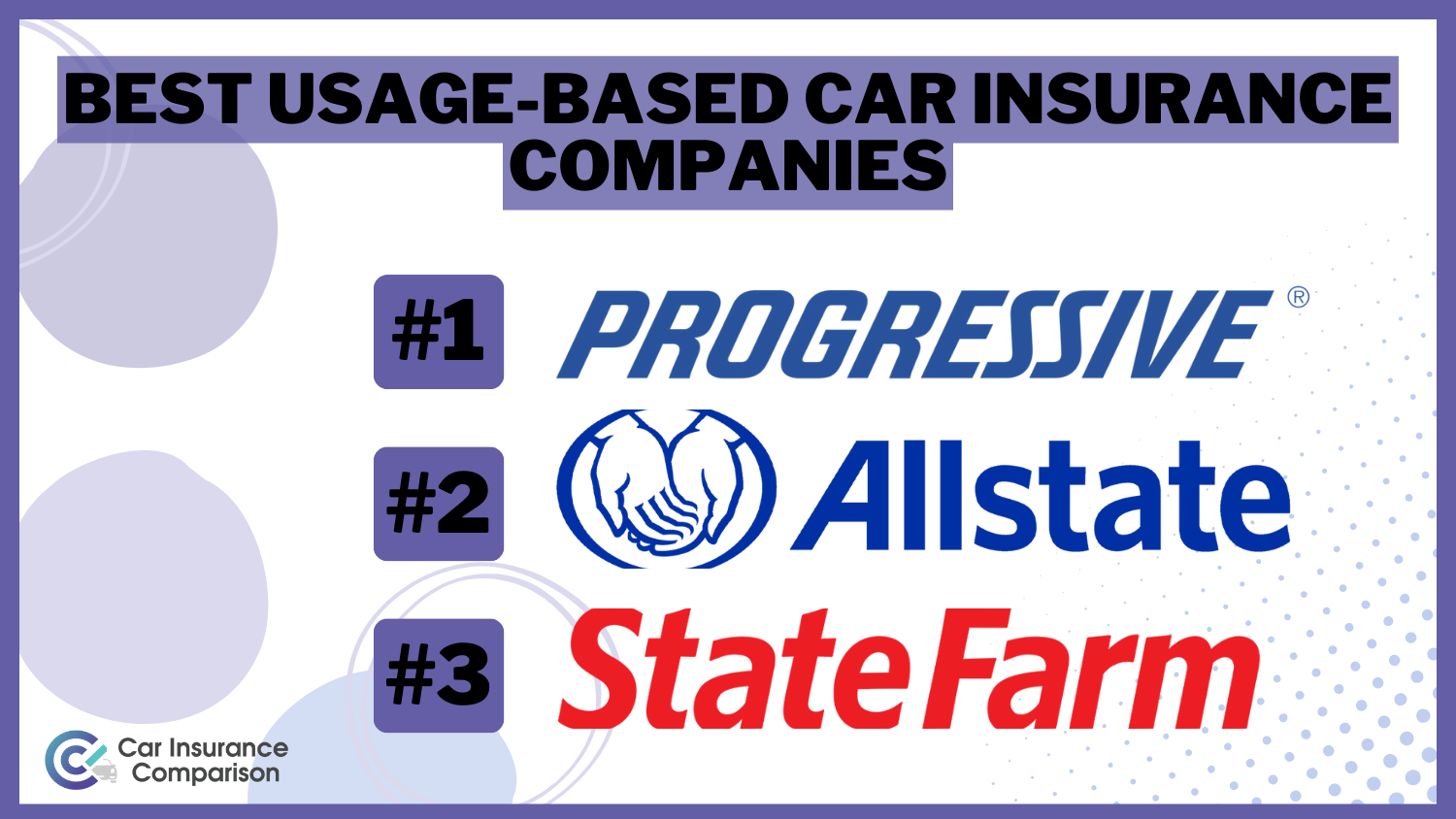 10 Best Usage-Based Car Insurance Companies [2024]