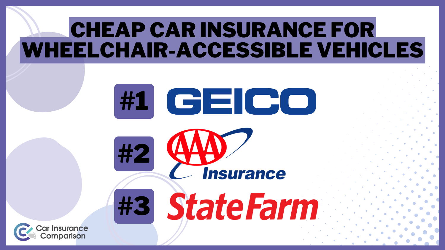 Cheap Car Insurance for Wheelchair-Accessible Vehicles: Geico, AAA, and State Farm