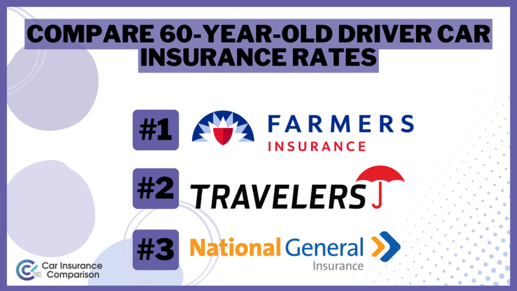 Compare 60-Year-Old Driver Car Insurance Rates in 2024 (Top 10 Companies)
