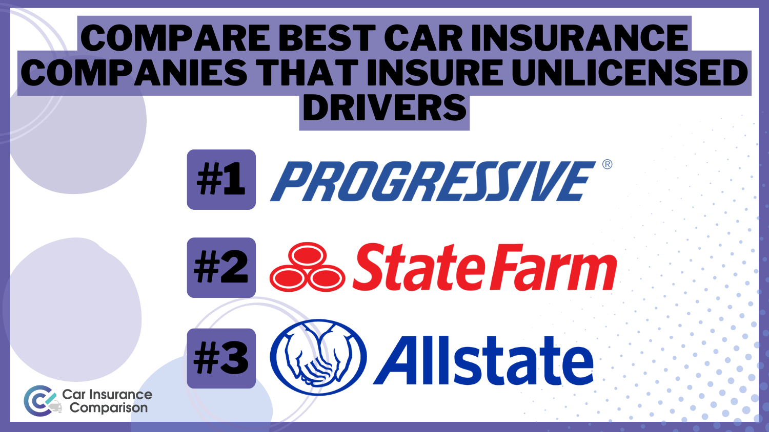 Best Car Insurance Companies That Insure Unlicensed Drivers in 2024 (Top 10 Providers)