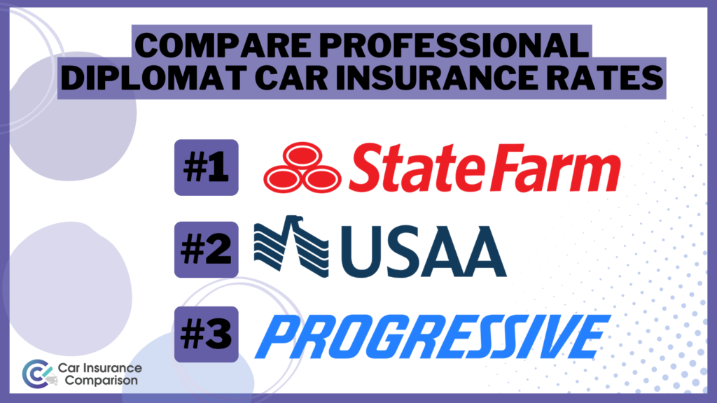 Compare Professional Diplomat Car Insurance Rates in 2024 (Top 10 Companies)