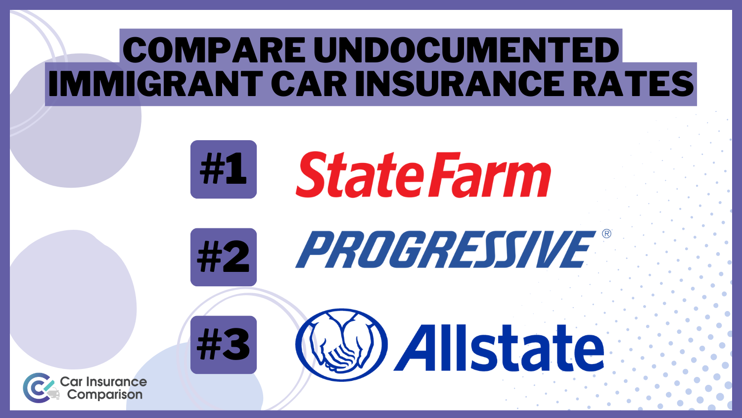 Compare Undocumented Immigrant Car Insurance Rates in 2024 (Top 10 Companies)