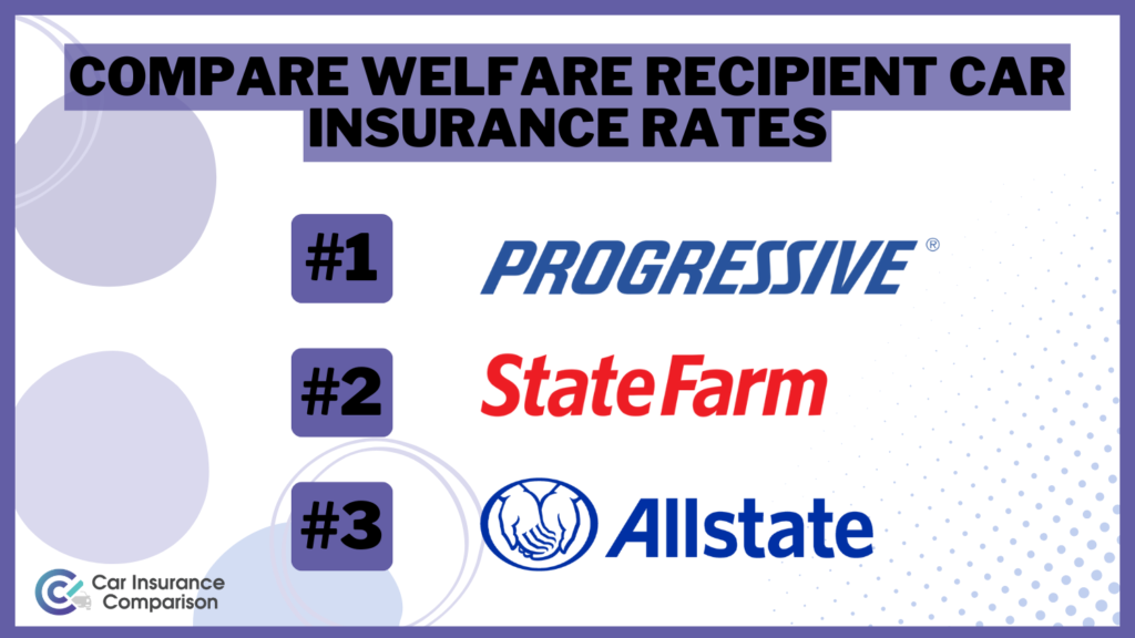 Compare Welfare Recipient Car Insurance Rates in 2024 (Top 10 Companies)