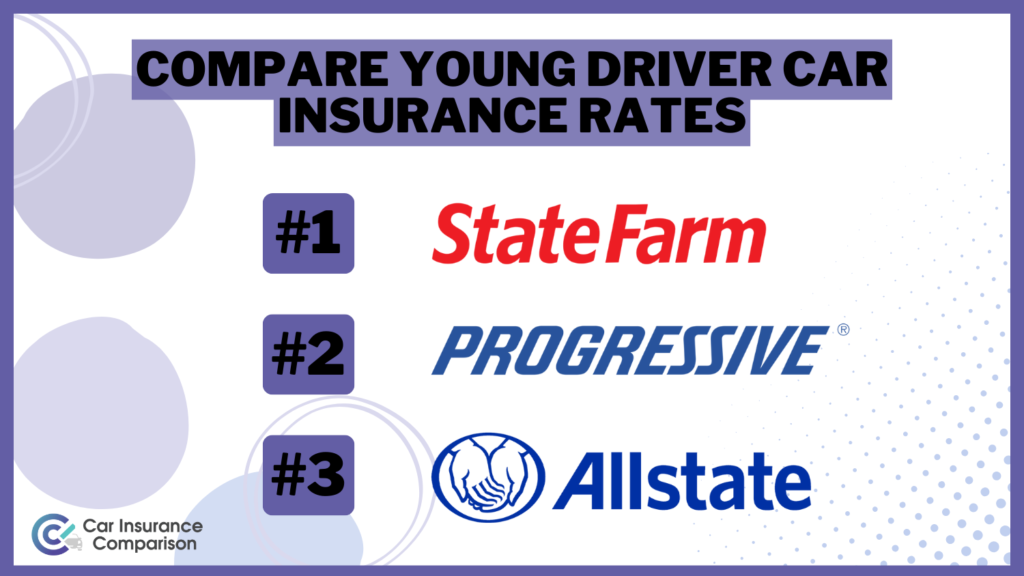 Compare Young Driver Car Insurance Rates in 2024 (Top 10 Companies)