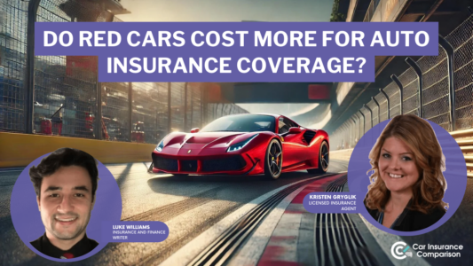 Do red cars cost more for car insurance coverage ...