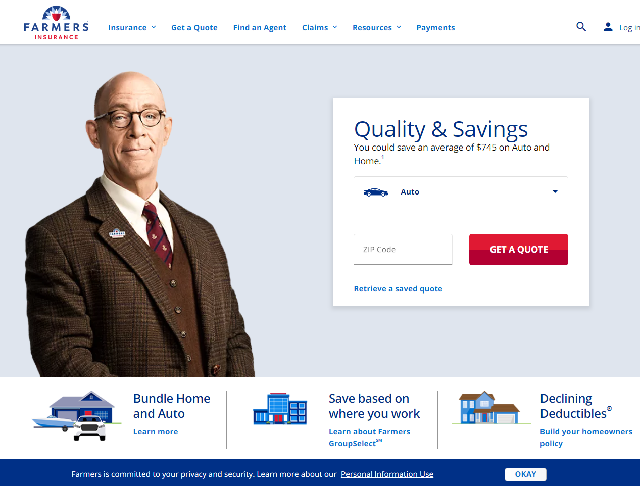 Farmers: Best Infiniti Car Insurance Rates