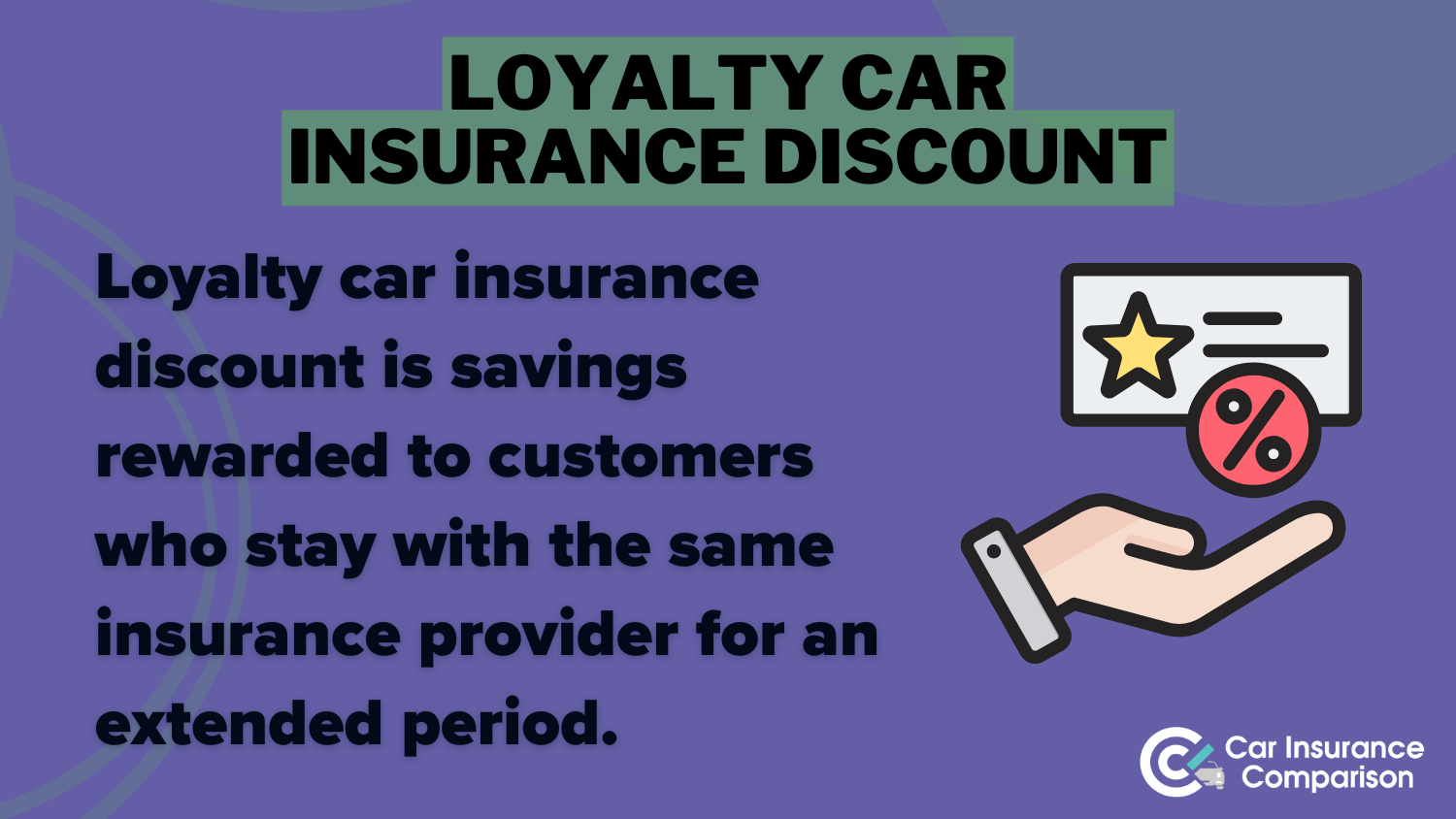 Loyalty Car Insurance Discount Definition Card: Best Loyalty Car Insurance Discounts