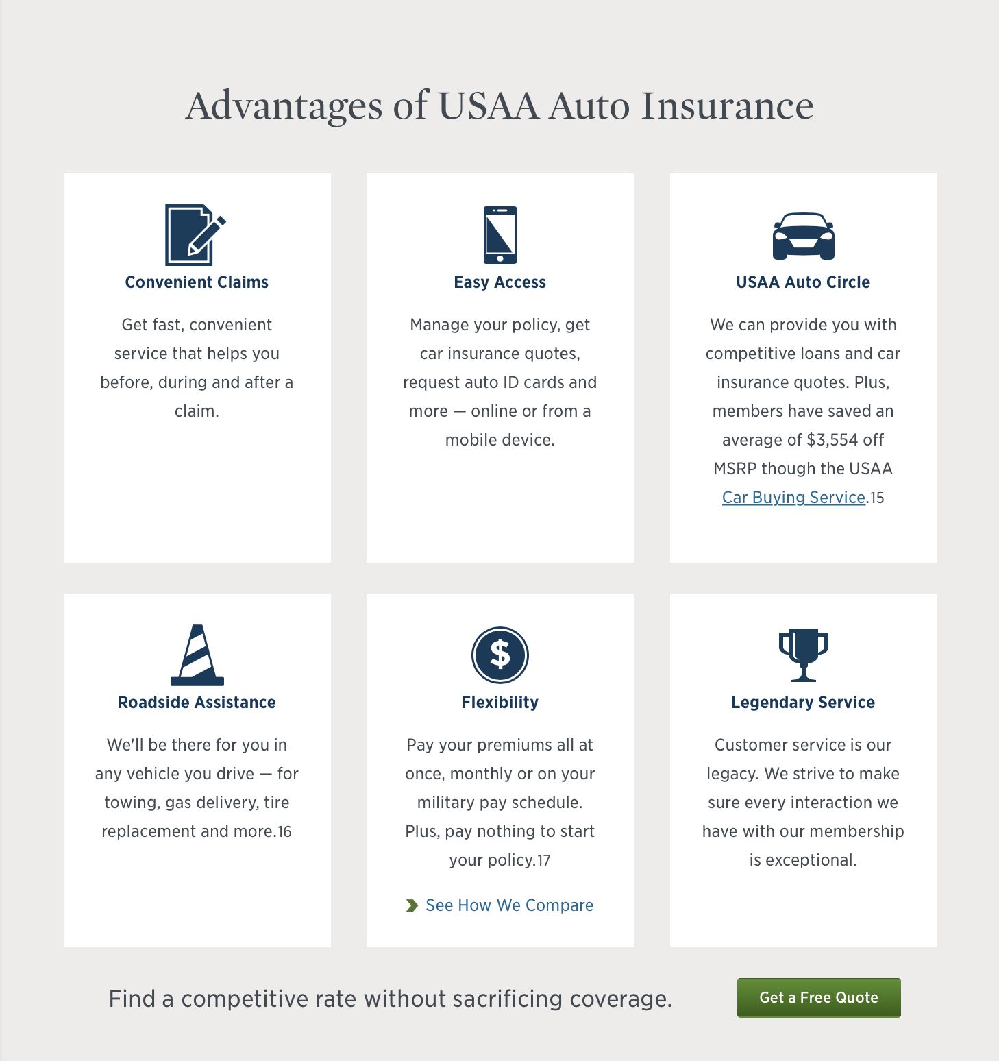 How do you get a USAA car insurance quote