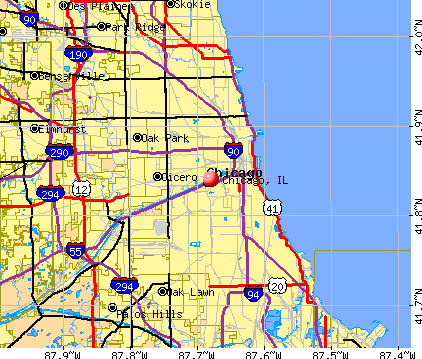 Chicago map