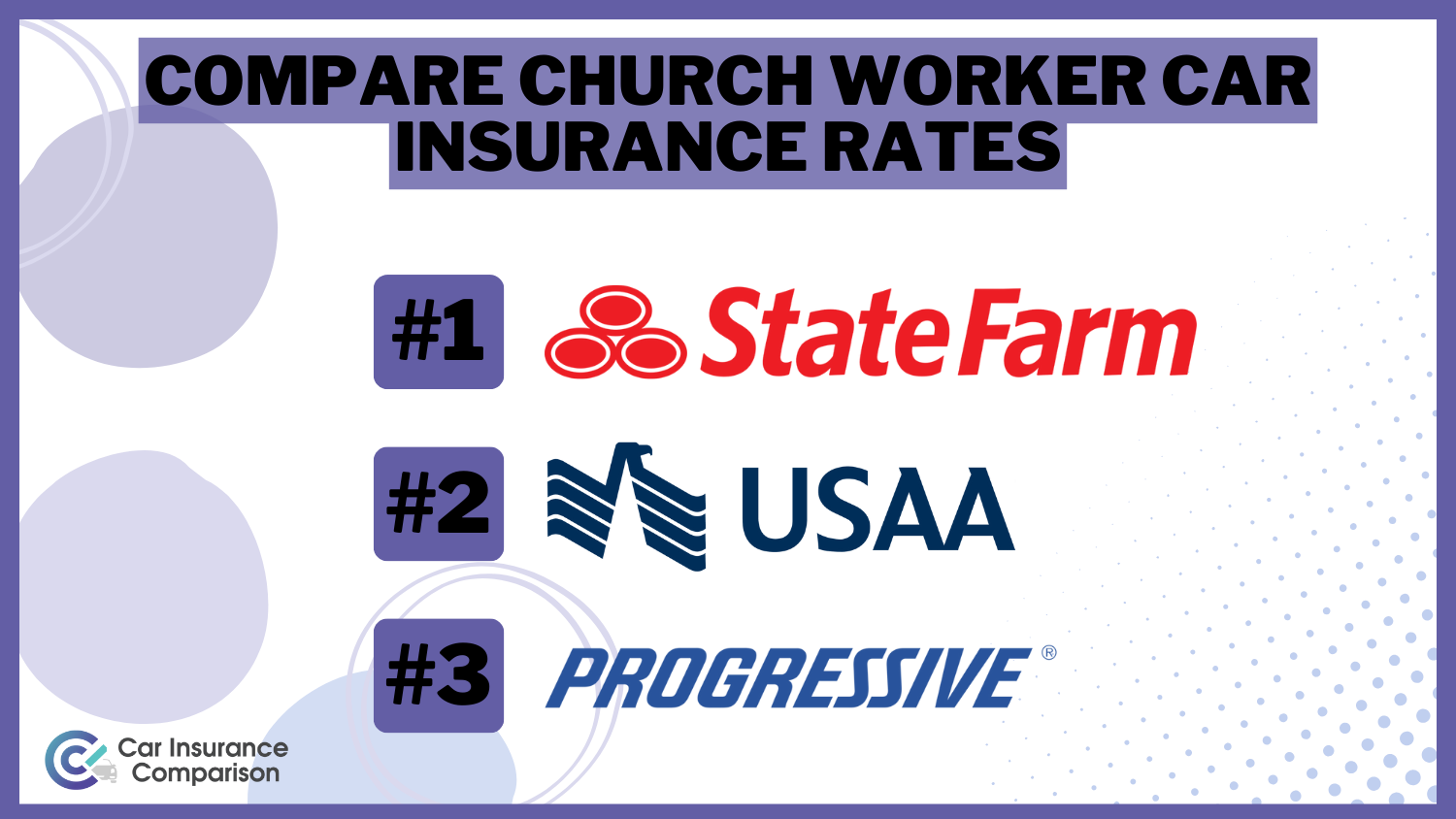 Compare Church Worker Car Insurance Rates in 2024 (Top 10 Companies)