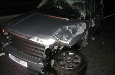 George Michael Car Accident