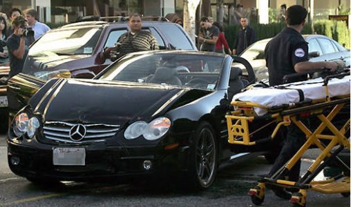 Lindsey Lohan Car Accident