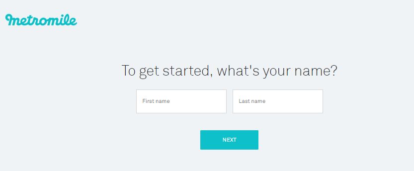 Metromile Provider Screenshot: How to Get Metromile Car Insurance Quotes Online