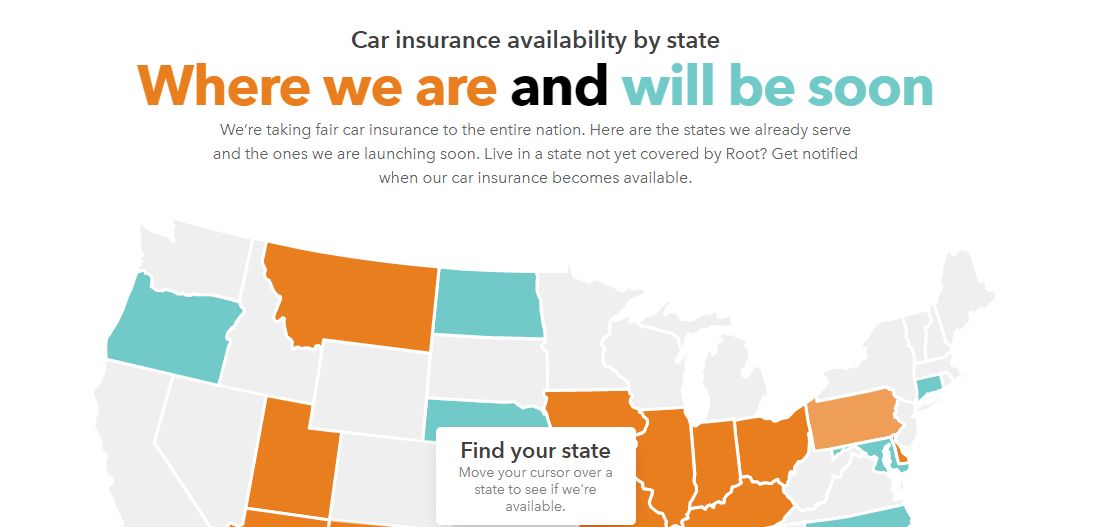 Make Sure Your State Is Covered: Root Car Insurance Review