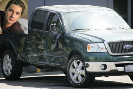Shia Lebouf Car Accident