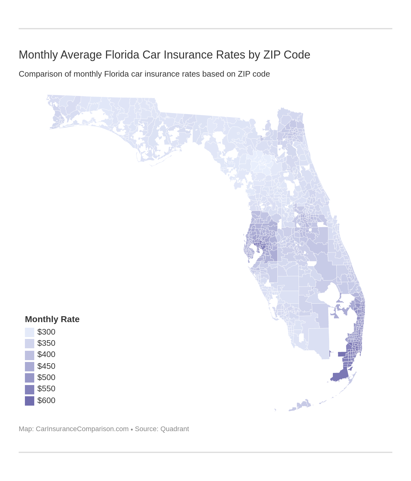 Compare Florida Car Insurance Rates [2024]